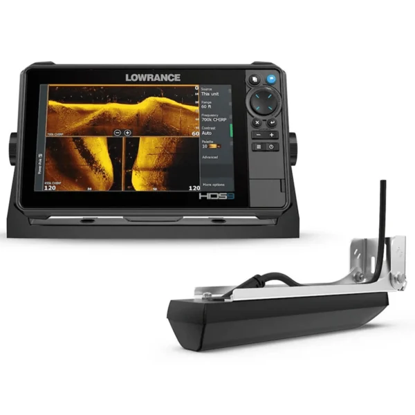 LOWRANCE HDS PRO 9" + AI 3in1 givare